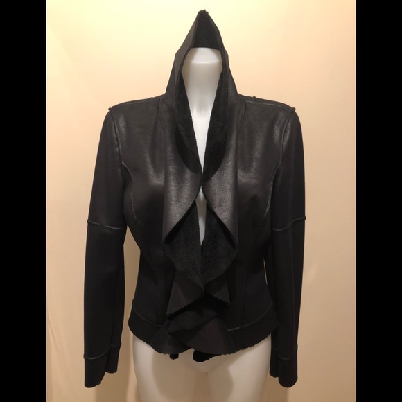 GUESS FAUX SUEDE LEATHER LIGHTWEIGHT JACKET🧥Sz M - Picture 11 of 17